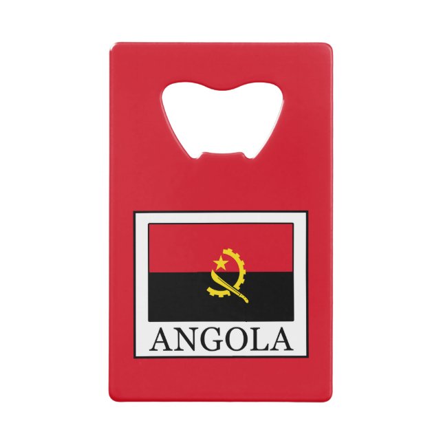 Angola Kreditkartenflaschenöffner (Vorderseite)