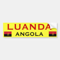 ANGOLA- - Luanda-Stoßdämpfer Sticker*
