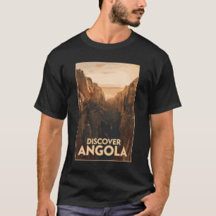 Angola Lubango Reise Kunst Vintage T-Shirt