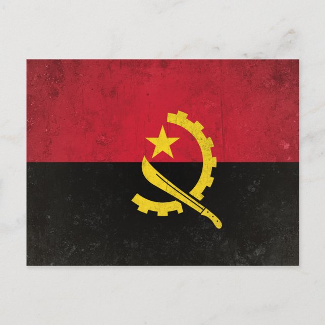 Angola Postkarte (Vorderseite)