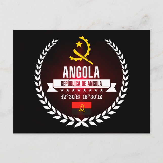 Angola Postkarte (Vorderseite)