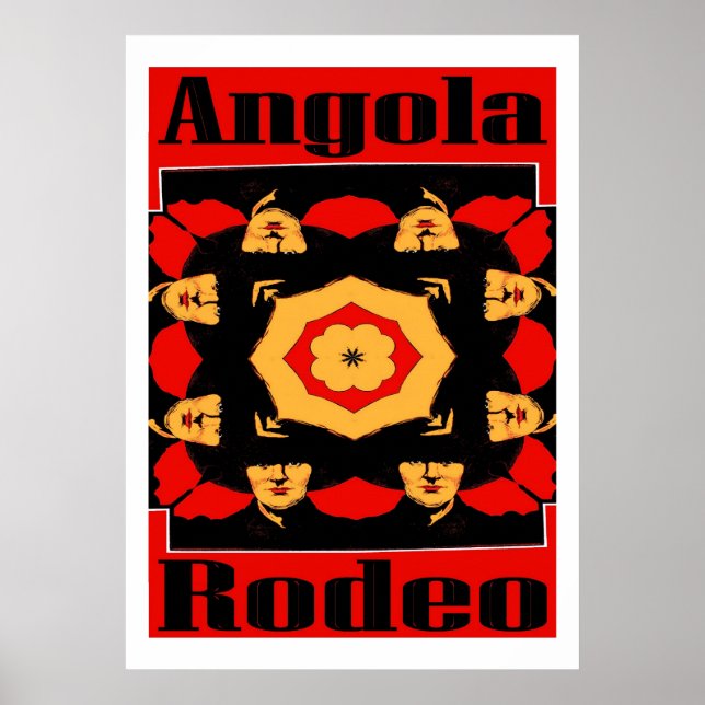 Angola Rodeo Poster (Vorne)