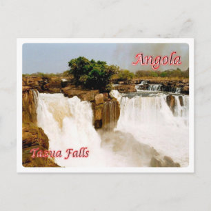 Angola - Taiwanfälle - Postkarte