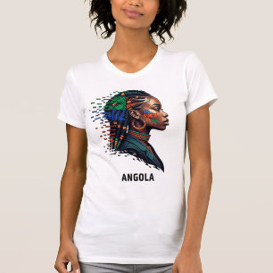Angolan_Spirit_Modern_Mosaic. T-Shirt