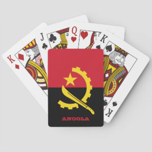 Angolanische Flaggenspiele, Angola Spielkarten