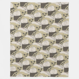 Angora-Kaninchen Fleecedecke