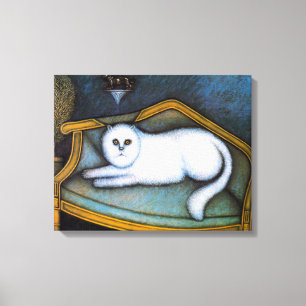 Angora-Katze, Morris Hirshfield Leinwanddruck