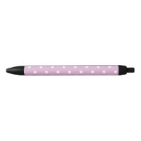 Angora Pink Polka Dock Ink Pen
