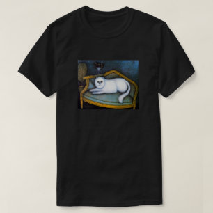 Angorakatze, Morris Hirshfield T-Shirt