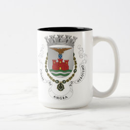 Angra do Heroismo Coffee Mug Zweifarbige Tasse