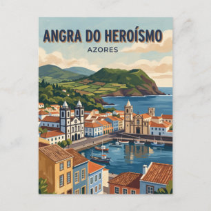 Angra do Heroísmo Portugal Postkarte