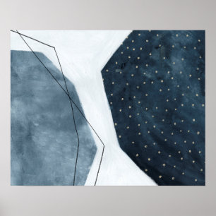 Angrenzende Abstraktion Poster