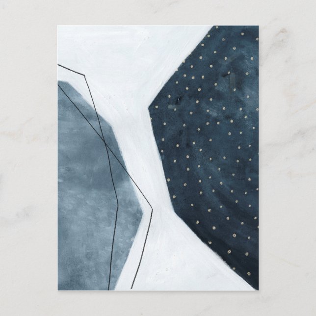 Angrenzende Abstraktion Postkarte (Vorderseite)