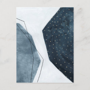 Angrenzende Abstraktion Postkarte