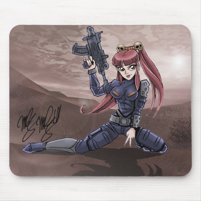 Angriff Anime mousepad (Vorne)