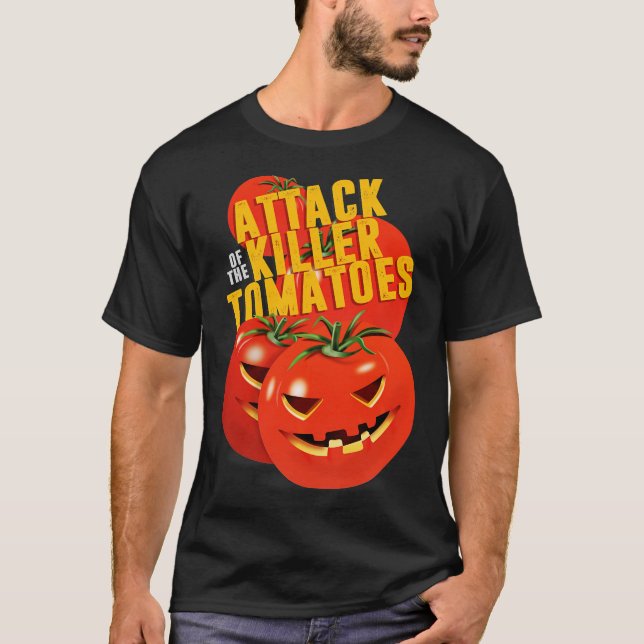 Angriff auf das alternative Poster der KillerTomat T-Shirt (Vorderseite)