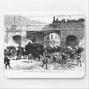 Angriff auf dem Gefängnis Van in Manchester Mousepad