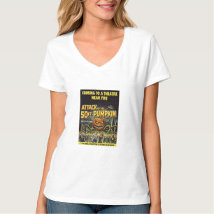 Angriff auf den 50ft Pumpkin T-Shirt
