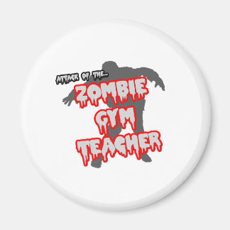 Angriff auf den Zombie-Gym-Lehrer Magnet
