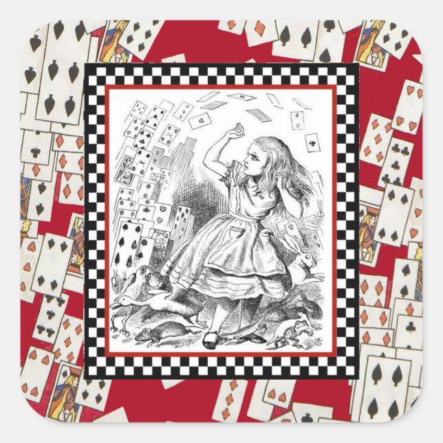 Angriff auf die Karten 1 Aufkleber (Vorderseite)