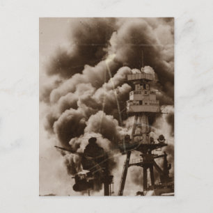 Angriff auf Pearl Harbor Postkarte