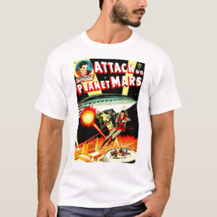 Angriff auf Planeten-Mars T-Shirt