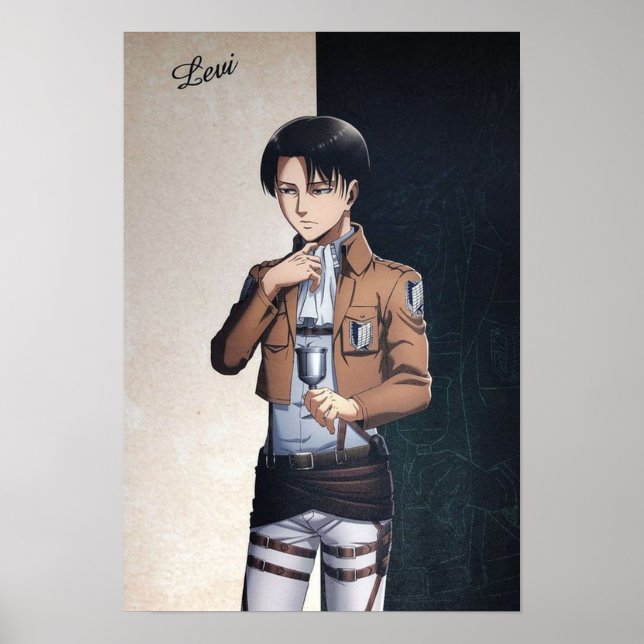 ANGRIFF AUF TITAN LEVI ACKERMAN POSTER (Vorne)