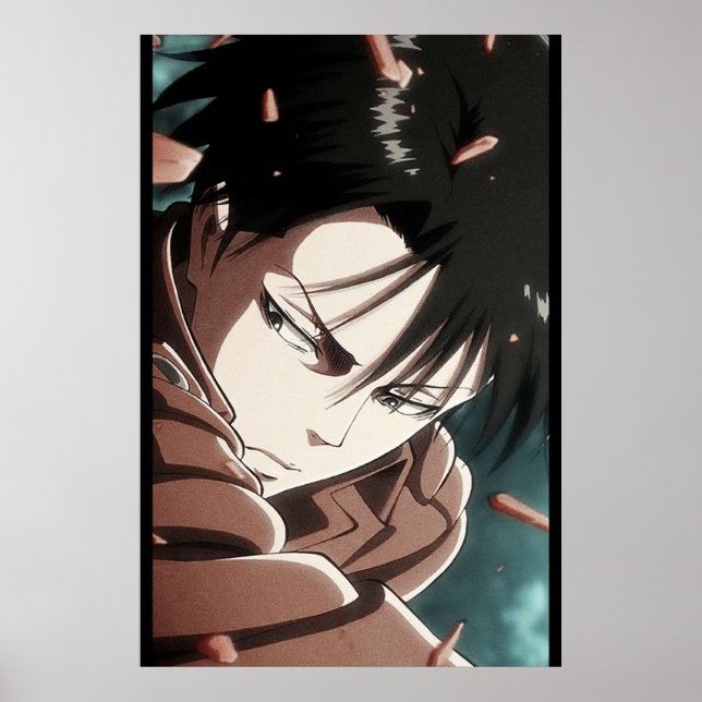 Angriff auf Titan Levi Poster (Vorne)