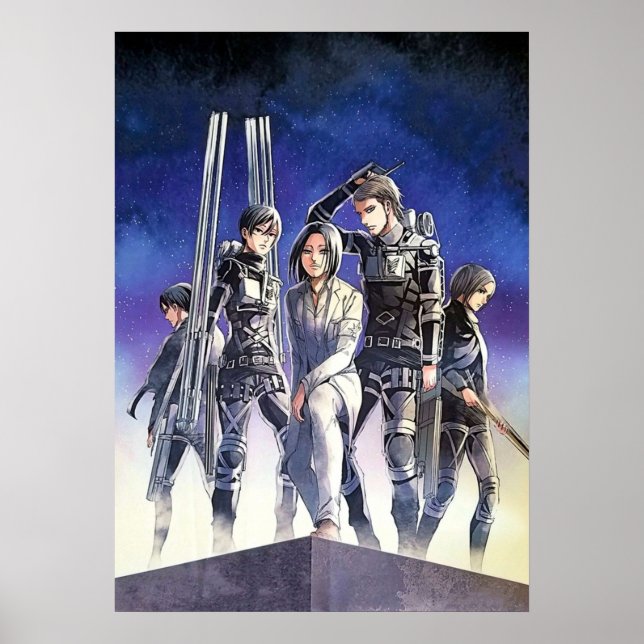 Angriff auf Titan Manga-Abdeckung Poster (Vorne)