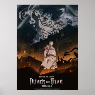 Angriff auf Titan Saison 4 letzte Saison Poster