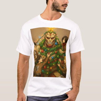 Angriff auf Titan Weihnachten T-Shirt