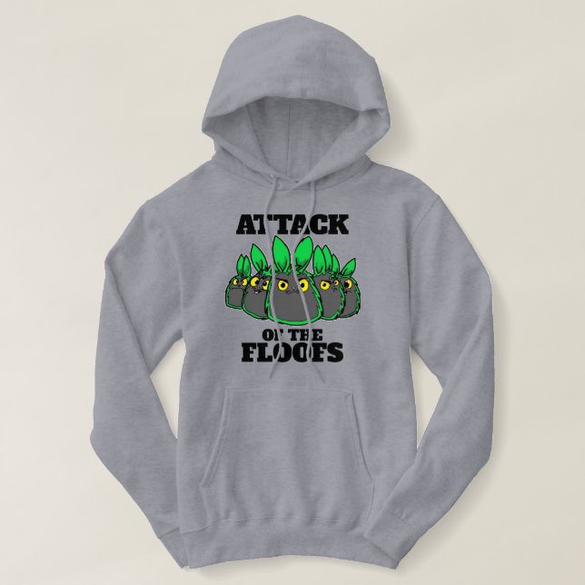 ANGRIFF DER FLOOFS HOODIE (Design vorne)