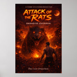 Angriff der Ratten — Paradies überrannt Poster