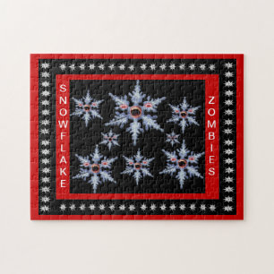 Angriff der Schneeflocken-Zombies Puzzle