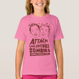 Angriff der Valentine Zombies T-Shirt