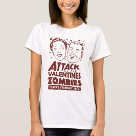 Angriff der Valentine Zombies T-Shirt