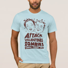 Angriff der Valentinsgruß-Zombies T-Shirt