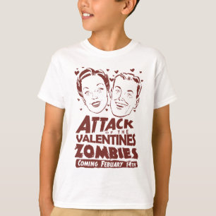 Angriff der Valentinsgruß-Zombies T-Shirt