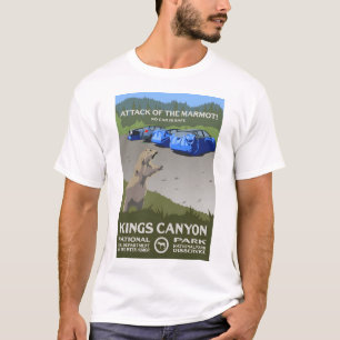 Angriff des Marmots! - Kings Canyon National Park T-Shirt