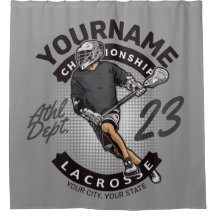 Angriff des personalisierten Lacrosse Player-Sport
