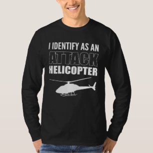Angriffshubschrauber Bachelor of Aviation T-Shirt