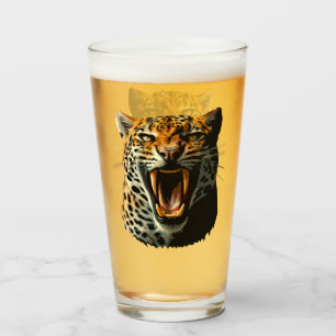 Angriffskopf von Leopard Glas