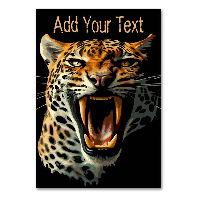 Angriffskopf von Leopard Tischnummer (Vorderseite)