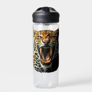 Angriffskopf von Leopard Trinkflasche