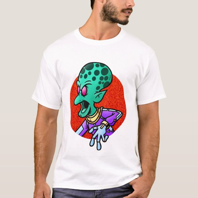 Angry Alien T-Shirt (Vorderseite)