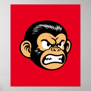 Angry Ape Poster