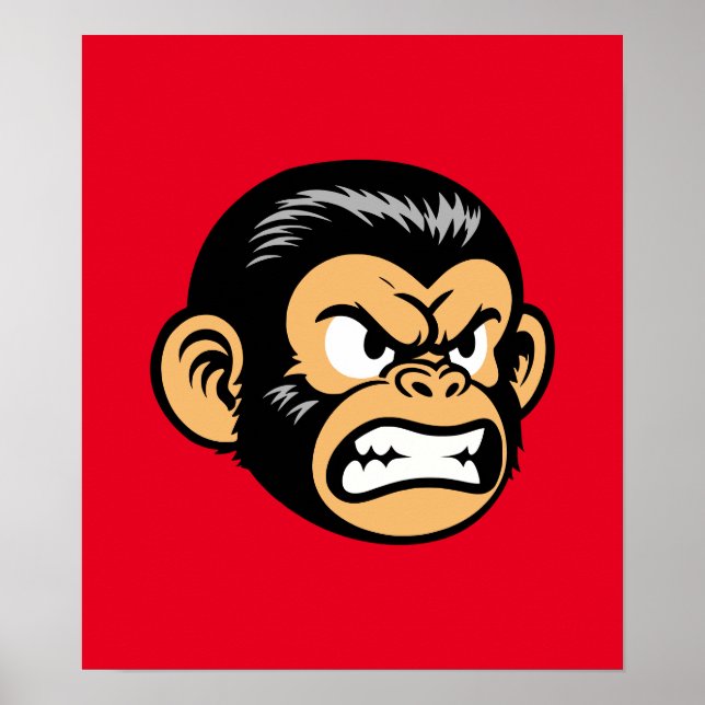 Angry Ape Poster (Vorne)