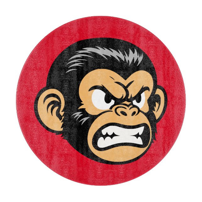 Angry Ape Schneidebrett (Vorderseite)