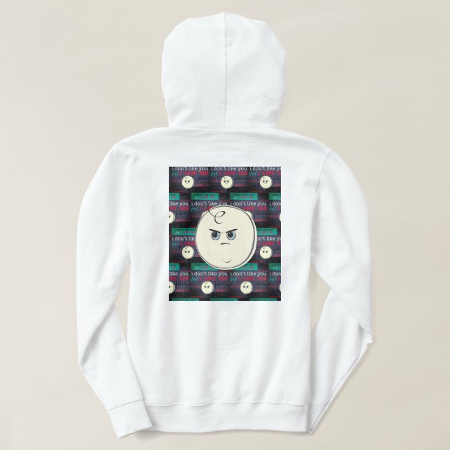 ANGRY BABY HOODIE (Design Rückseite)