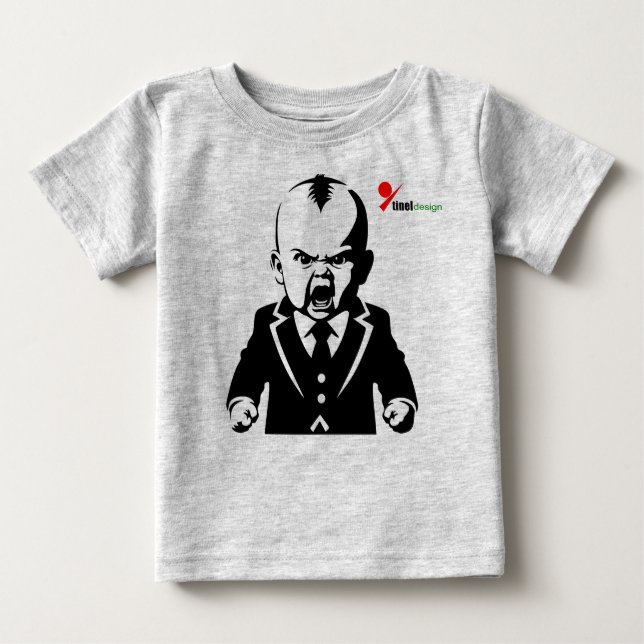 Angry Baby T - Shirt - Sassy Säugling T-Shirt" (Vorderseite)